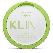Klint Fresh Lime snus can at Snusdaddy.com