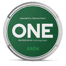 One Green White Portion Strong snus can at Snusdaddy.com