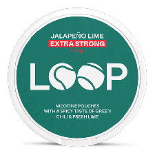 LOOP Jalapeno Lime Extra Strong snus can at Snusdaddy.com