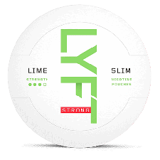 LYFT Lime Strong snus can at Snusdaddy.com
