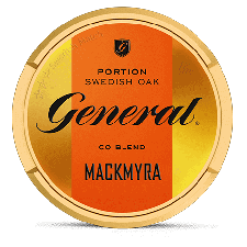General Mackmyra Original Portion snus can at Snusdaddy.com