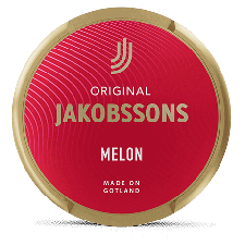 Jakobsson's Melon snus can at Snusdaddy.com