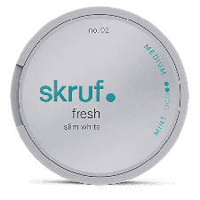 Skruf no. 02 Slim Fresh White Portion