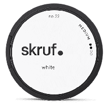 Skruf no. 22 Original White Portion