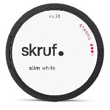 Skruf no. 26 Slim Strong White Portion