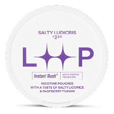 LOOP Salty Ludicris snus can at Snusdaddy.com