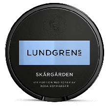 Lundgrens Skärgården White Portion snus can at Snusdaddy.com