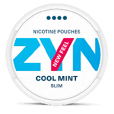 ZYN Slim Cool Mint Extra Strong snus can at Snusdaddy.com