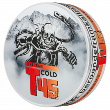 T45 Cold Mint Extreme snus can at Snusdaddy.com
