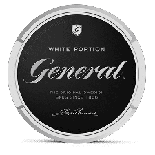 General White Portion snus can at Snusdaddy.com