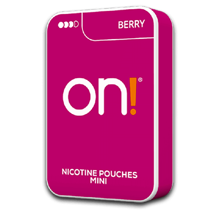 on! Berry 6 mg Product Label