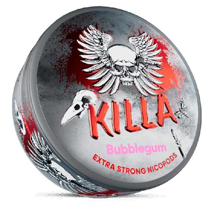 Killa Bubblegum Product Label