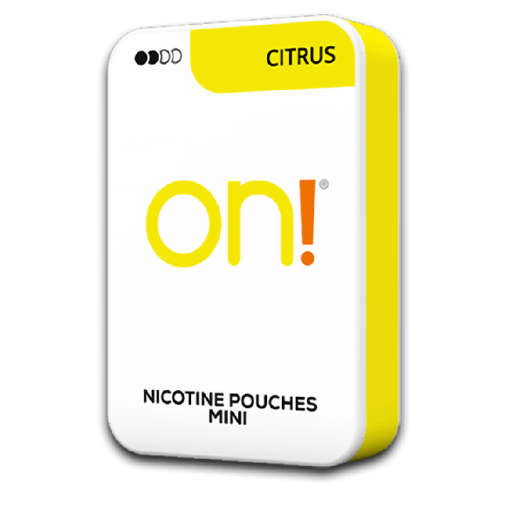 on! Citrus 3 mg Product Label