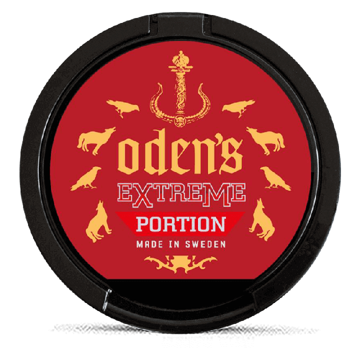 Odens Cola Extreme Portion Product Label