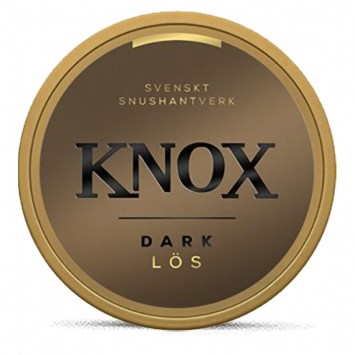 Knox Dark Loose Product Label