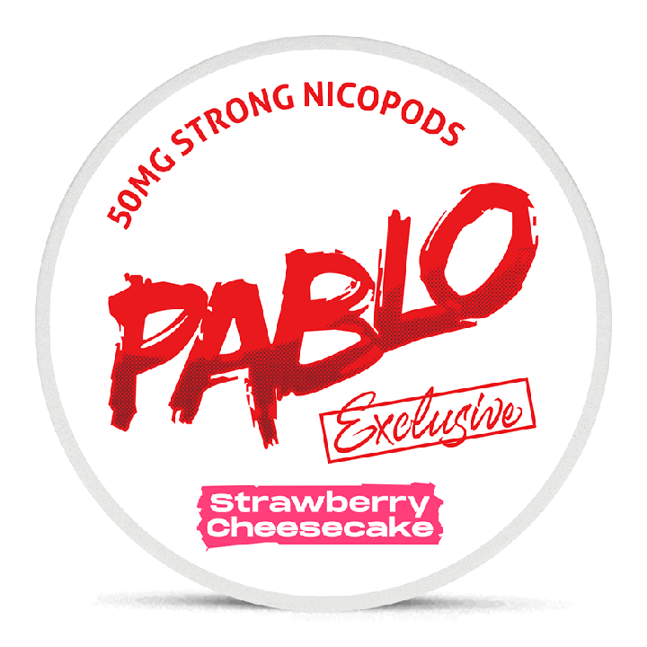 Pablo Exclusive 50 mg Strawberry Cheesecake