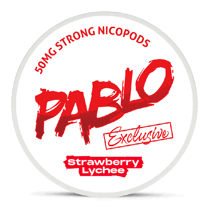 Pablo Exclusive 50 mg Strawberry Lychee