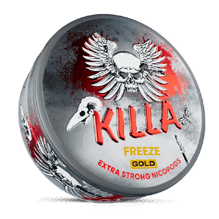 Killa Freeze Gold Product Label