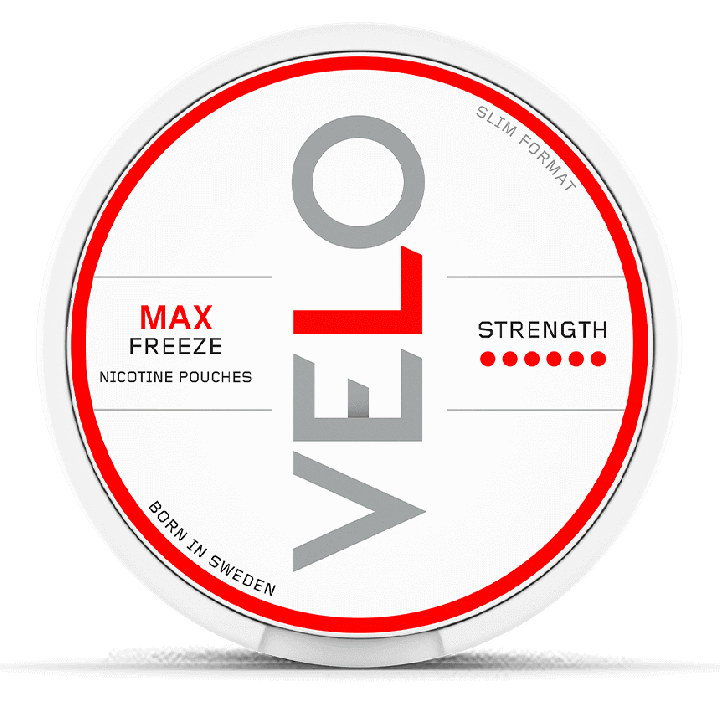 VELO Freeze Max Product Label