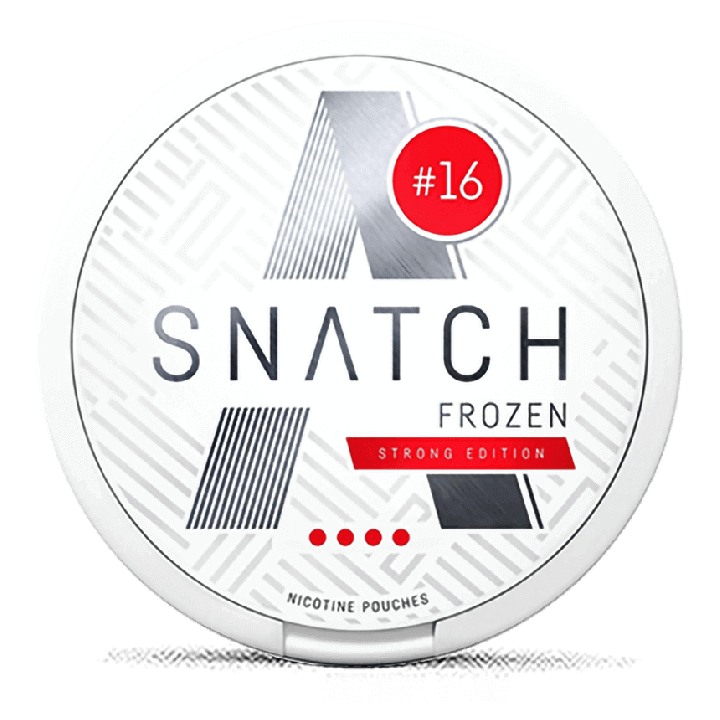 Snatch Frozen 16 mg Product Label