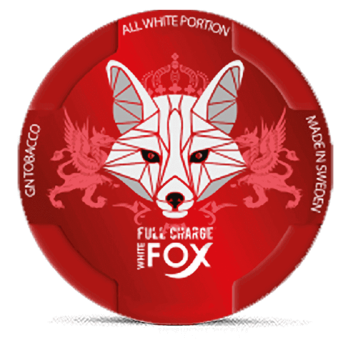 White Fox Full Charge Product Label