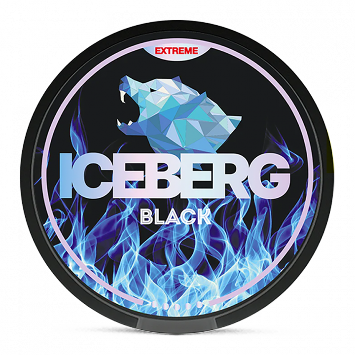 Iceberg Black Product Label