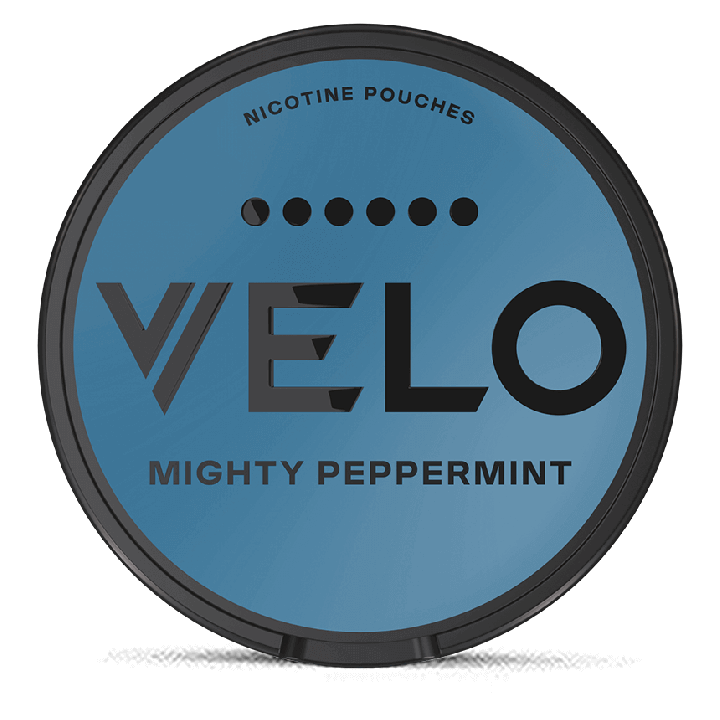 VELO Mighty Peppermint Max Product Label