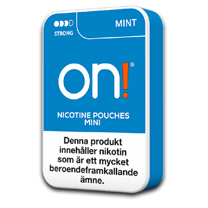 on! Mint 6 mg Product Label