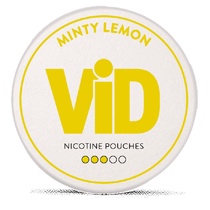 VID Minty Lemon Slim Strong Product Label