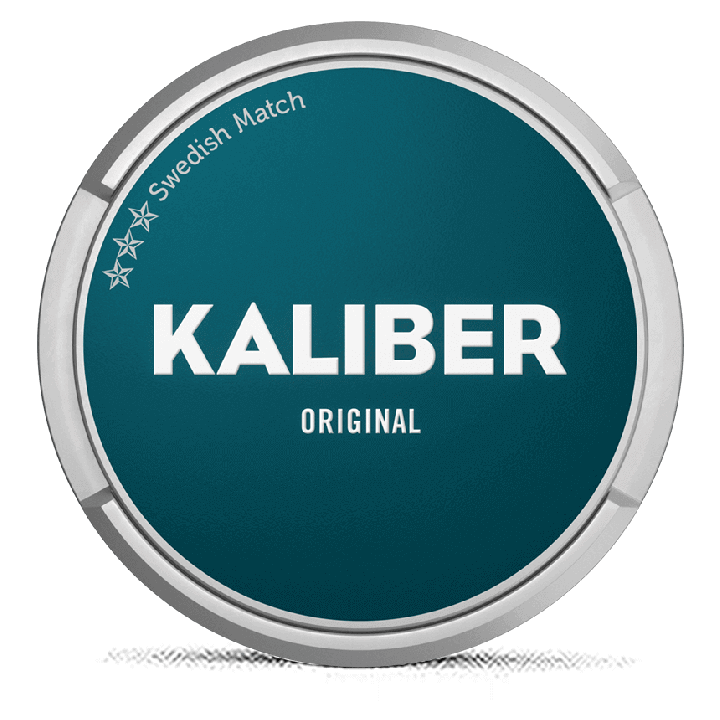 Kaliber Original Portion snus can at Snusdaddy.com