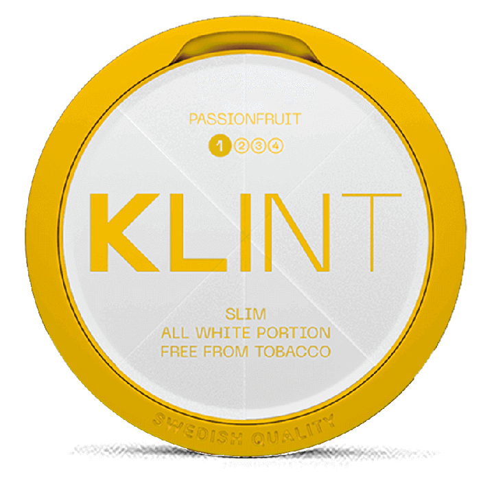 Klint Passionfruit Product Label