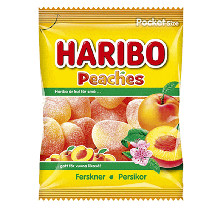 Haribo Peaches 80 g