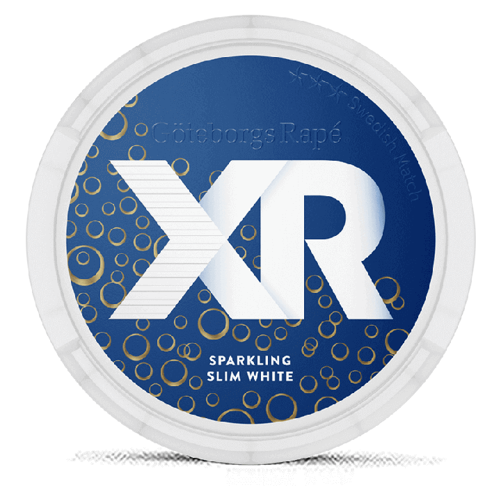 XR Göteborgs Rapé Sparkling snus can at Snusdaddy.com