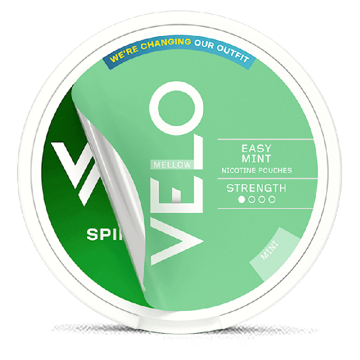 VELO Easy Mint Mini snus can at Snusdaddy.com