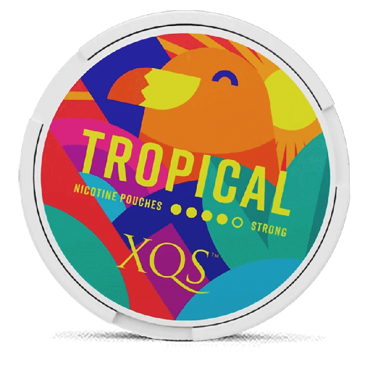 XQS Tropical Strong Product Label