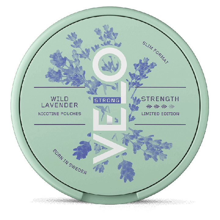 VELO Wild Lavender Summer Edition Product Label