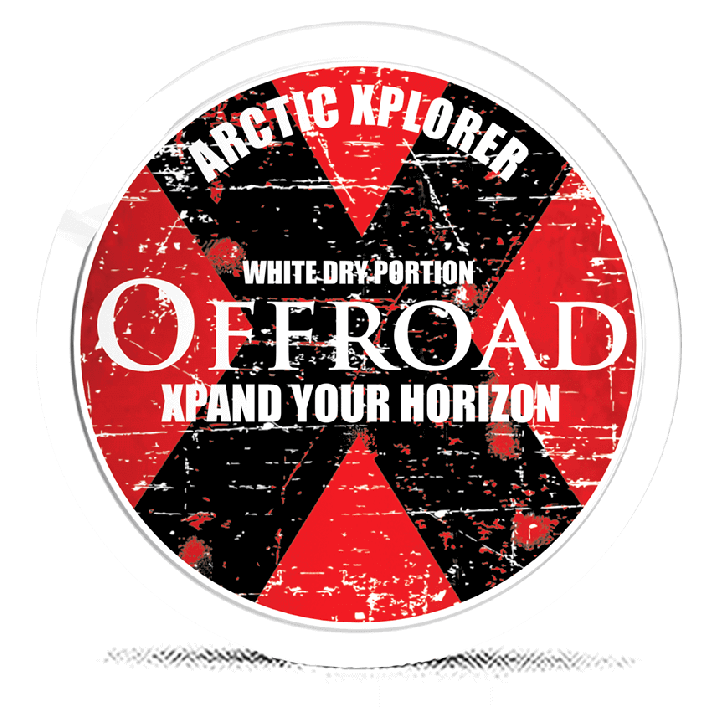 Offroad X White Dry Portion Super Strong Product Label