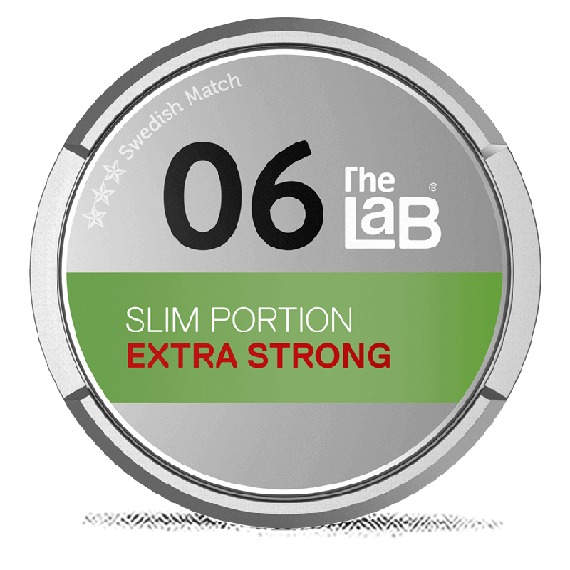 The Lab 06 Slim Portion Extra Strong Product Label