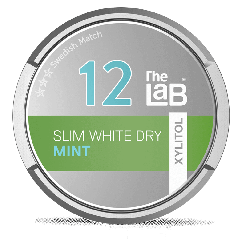 The Lab 12 Mint White Dry Product Label