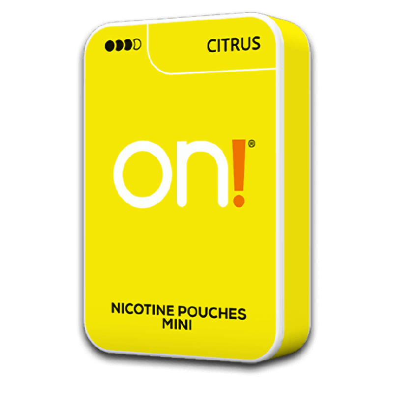 on! Citrus 6 mg Product Label