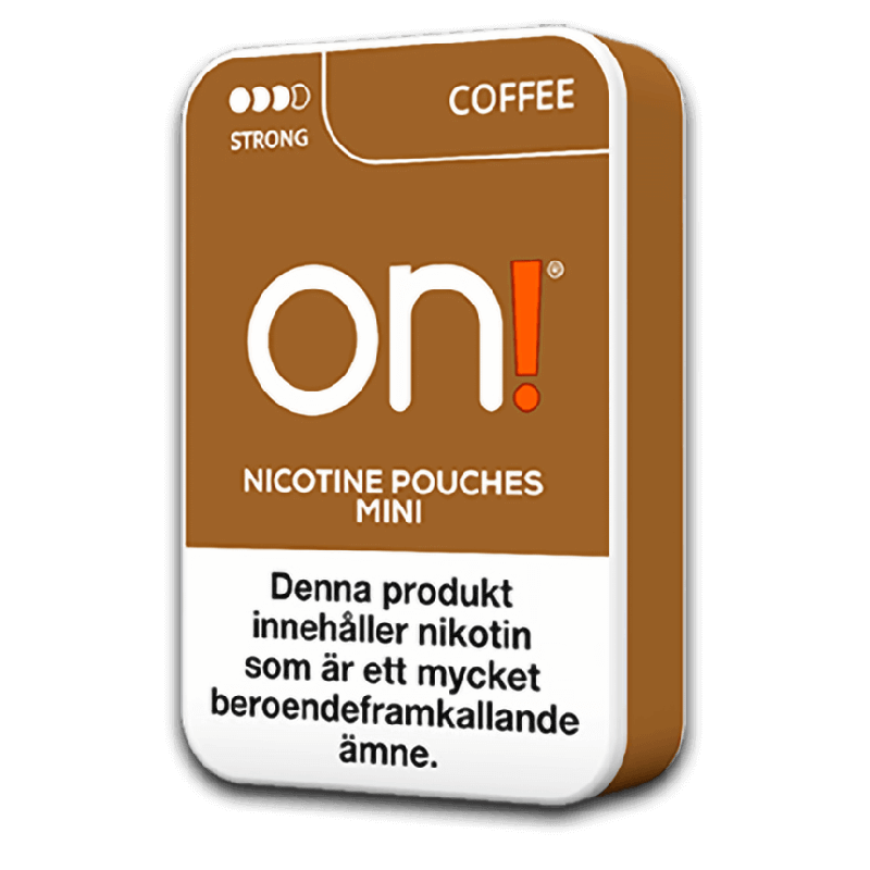 on! Coffee 6 mg Product Label