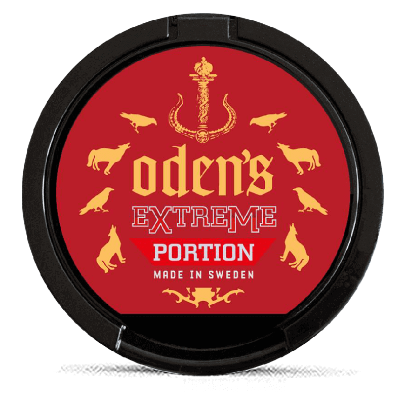 Odens Cola Extreme Portion Product Label