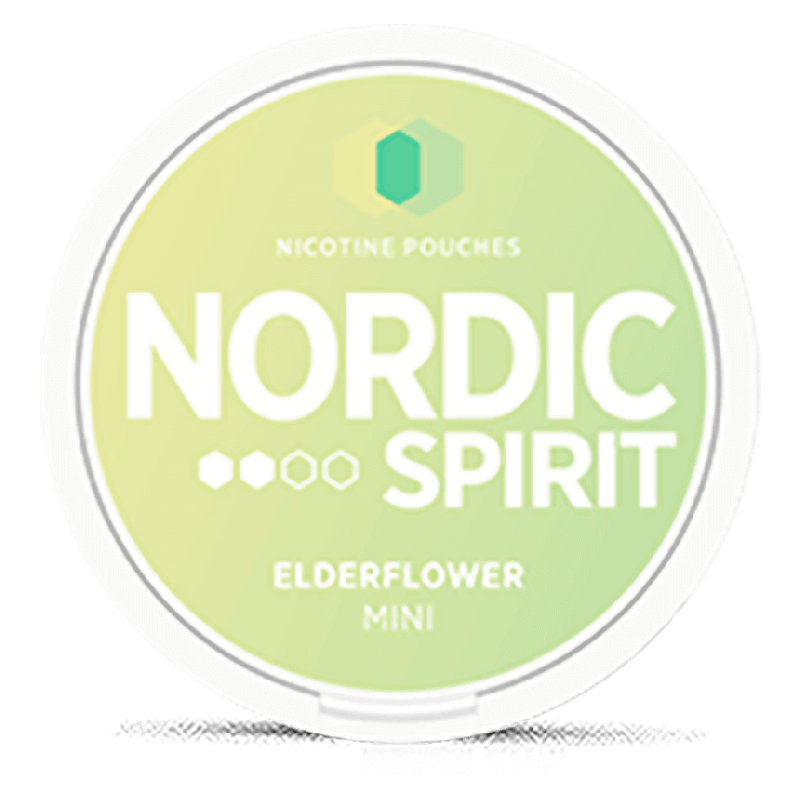 Nordic Spirit Elderflower Mini Product Label