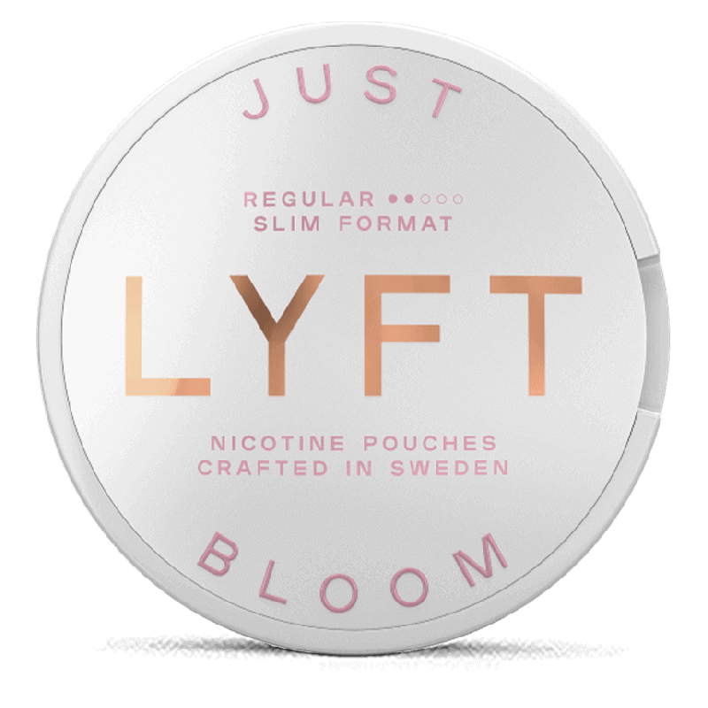 LYFT Just Bloom Slim Strong All White Portion Product Label