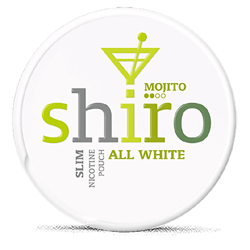 Shiro All White Slim Mojito Product Label