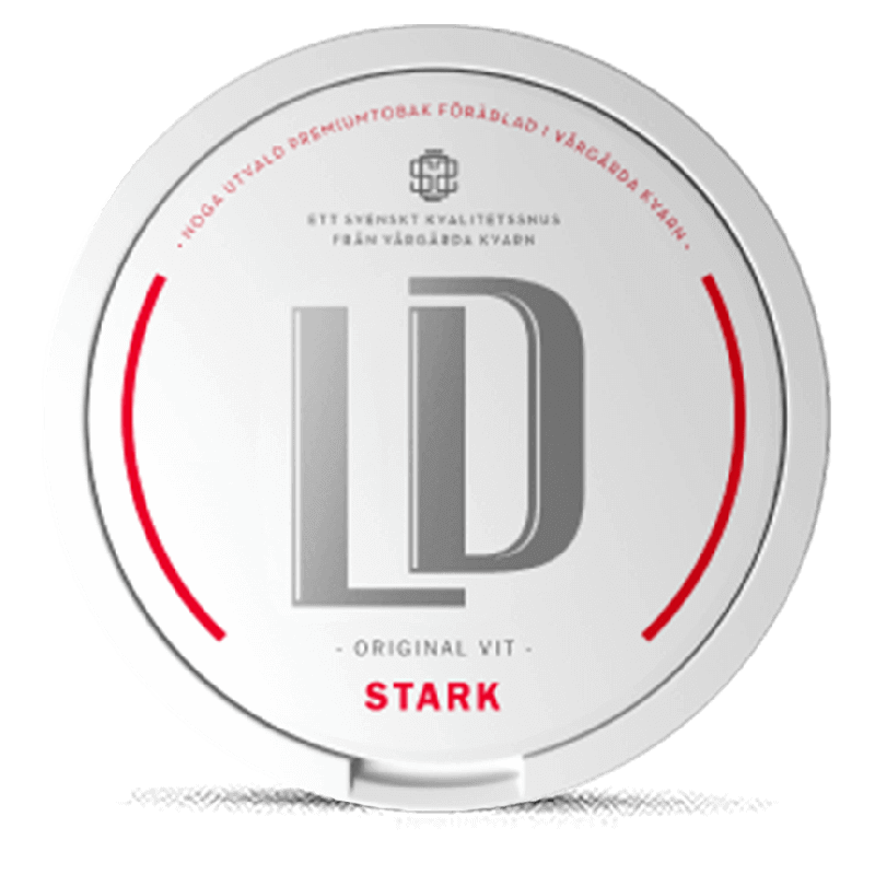 LD White Portion Strong Product Label