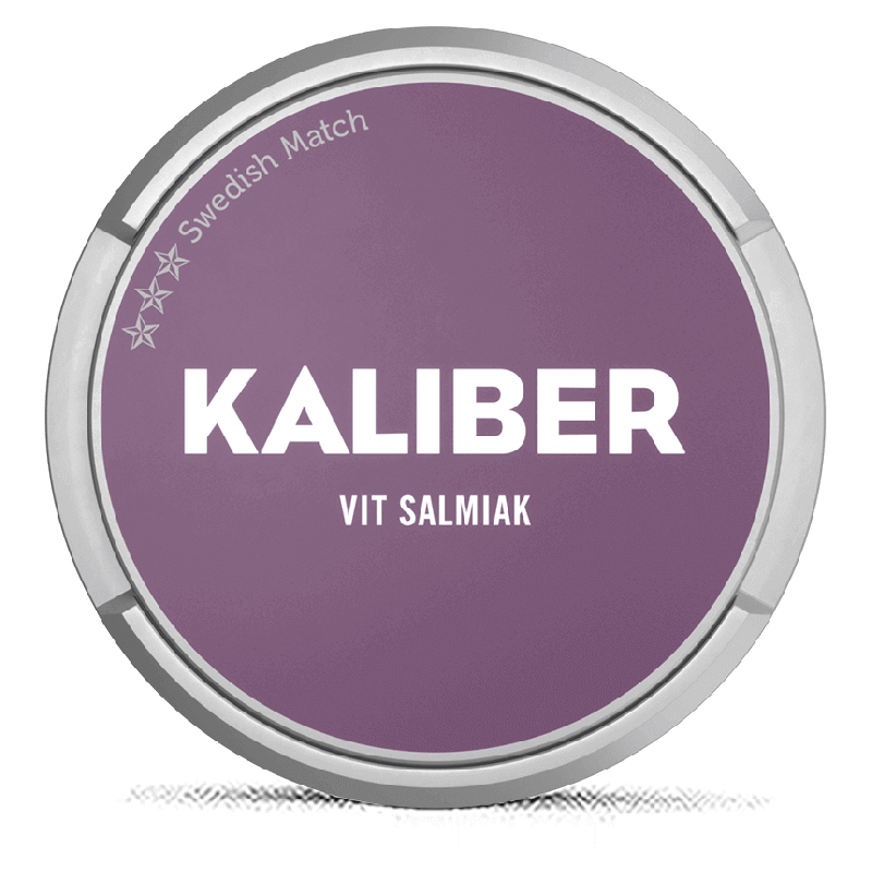 Kaliber Salmiak White Portion Product Label