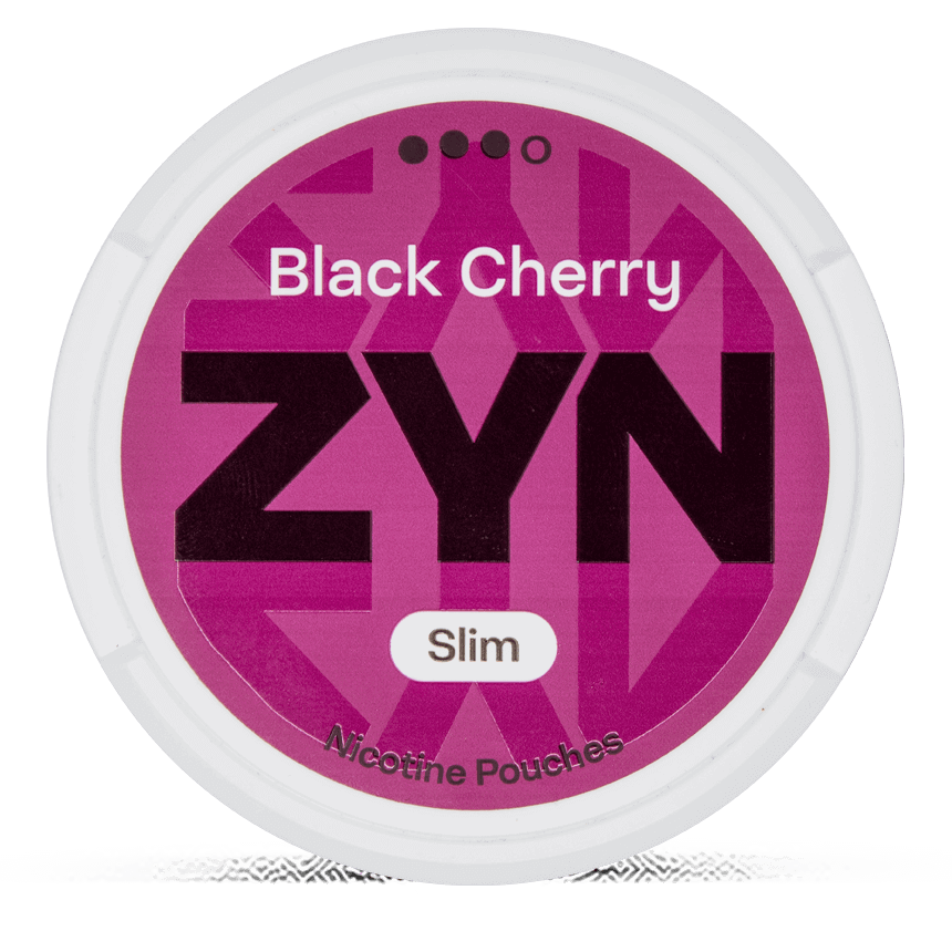 ZYN Slim Black Cherry Strong NZ | 9mg | Strong