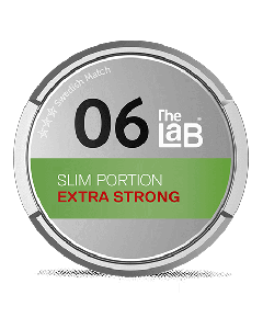 The Lab 06 Slim Portion Extra Strong snus can at Snusdaddy.com