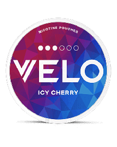 VELO Icy Cherry Product Label